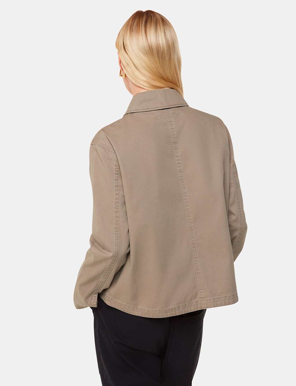 Pure Cotton Collared Short Jacket 4 of 4