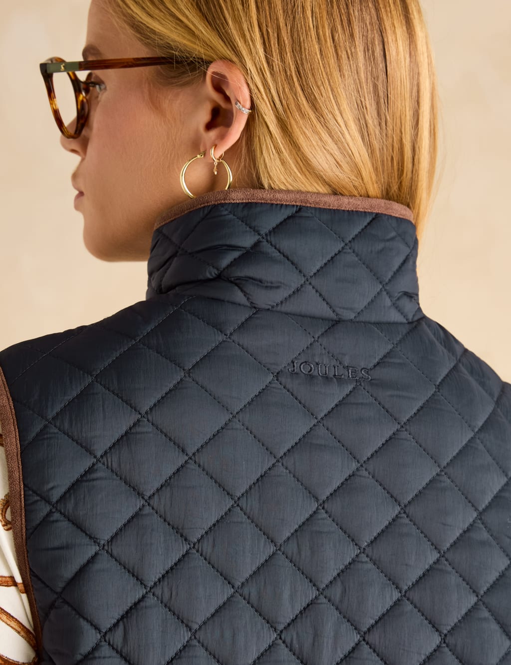 Quilted Funnel Neck Longline Gilet 8 of 9