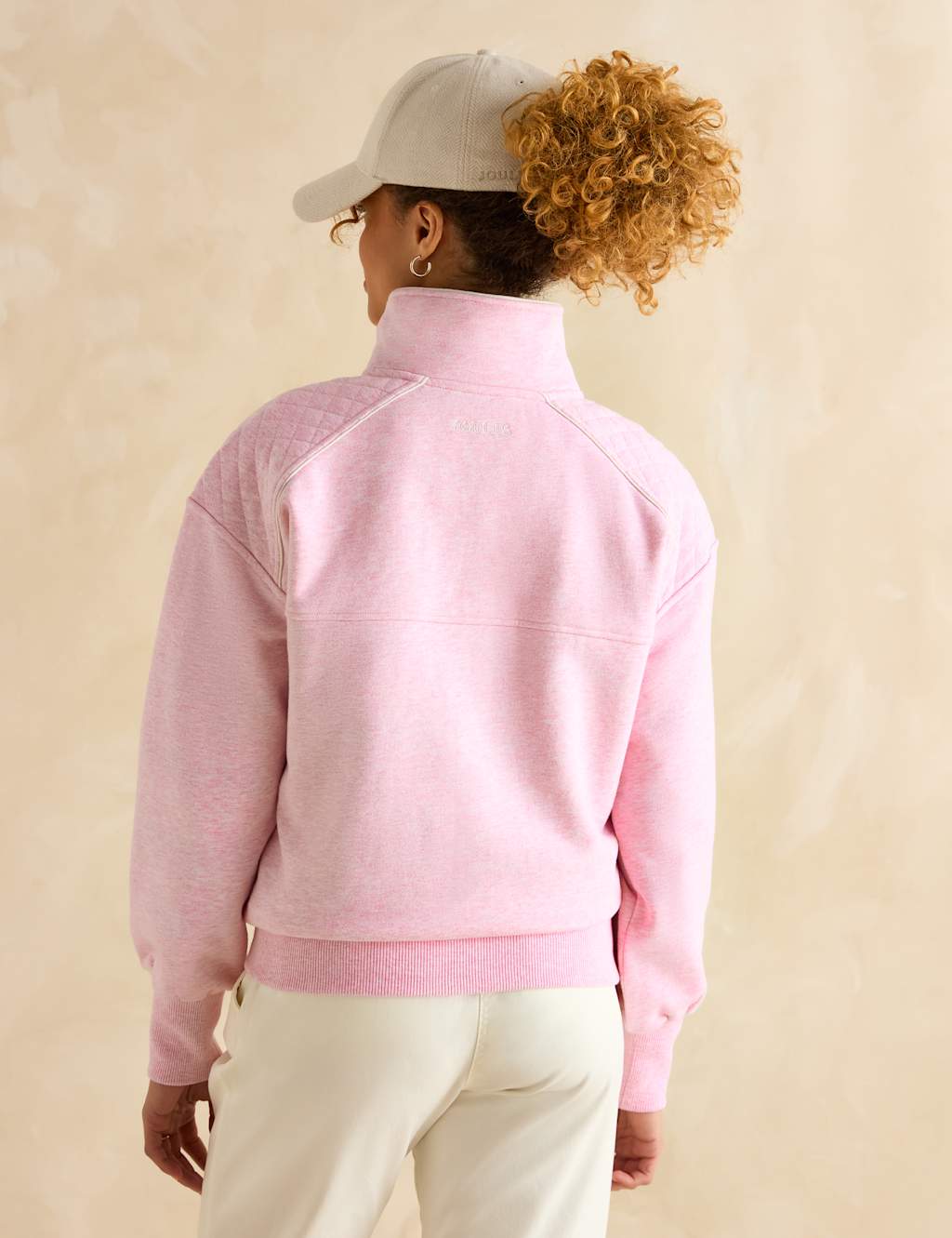 Pure Cotton Half Zip Sweatshirt 5 of 7