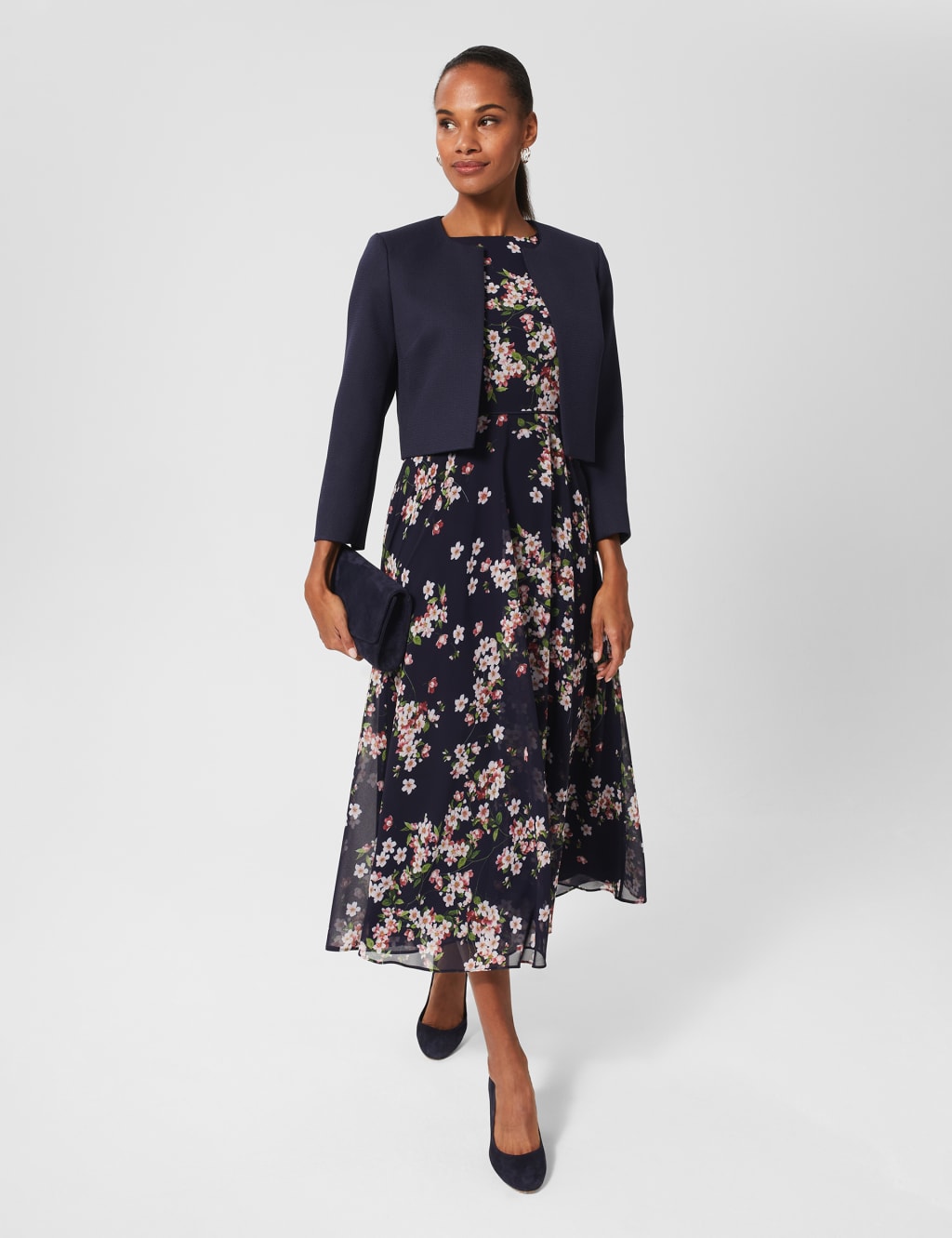 Collarless Cropped Blazer 5 of 5