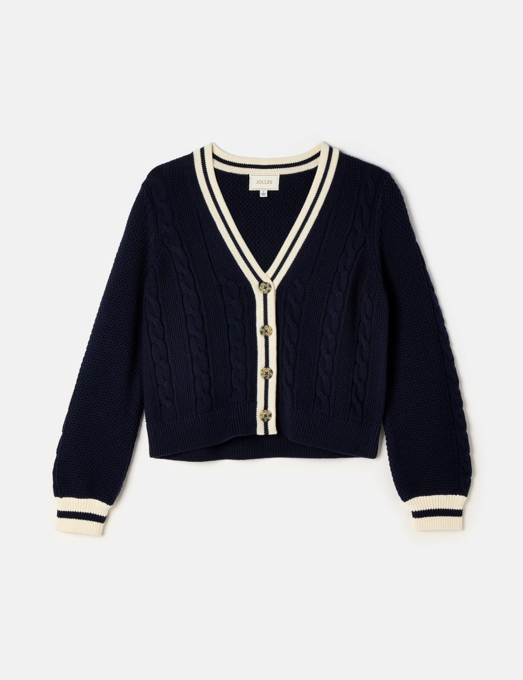 Pure Cotton Textured Cardigan 2 of 7