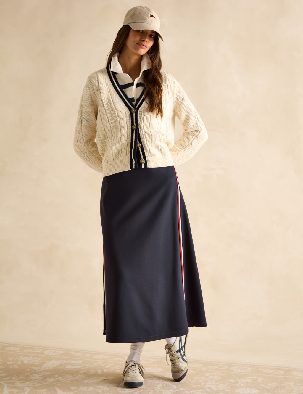 Pure Cotton Textured V-Neck Cardigan 4 of 7