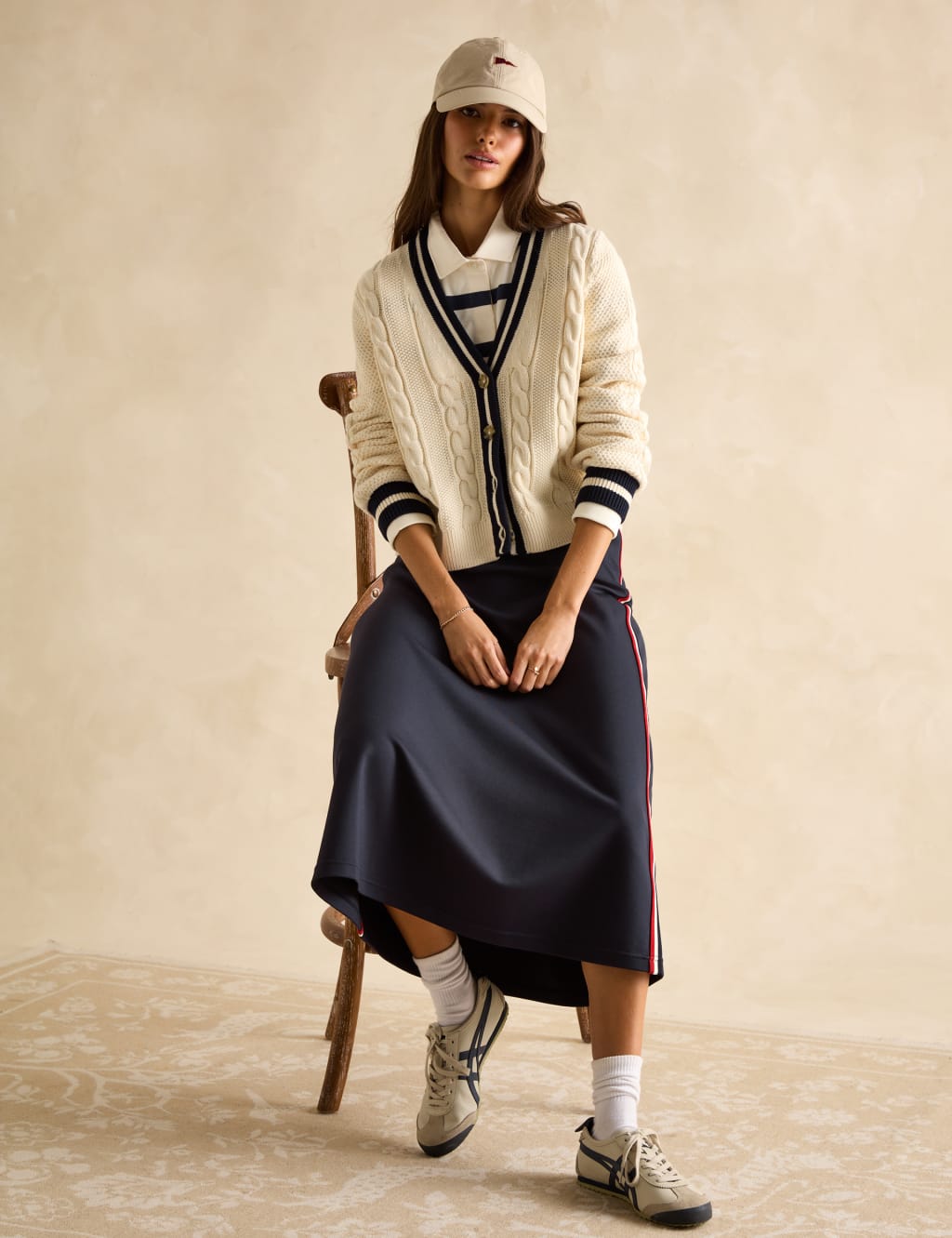 Pure Cotton Textured V-Neck Cardigan 5 of 7