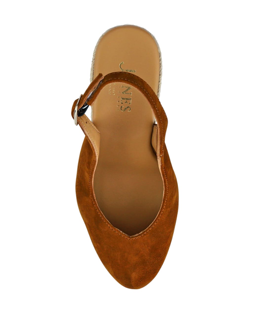 Suede Wedge Slingback Shoes 6 of 7