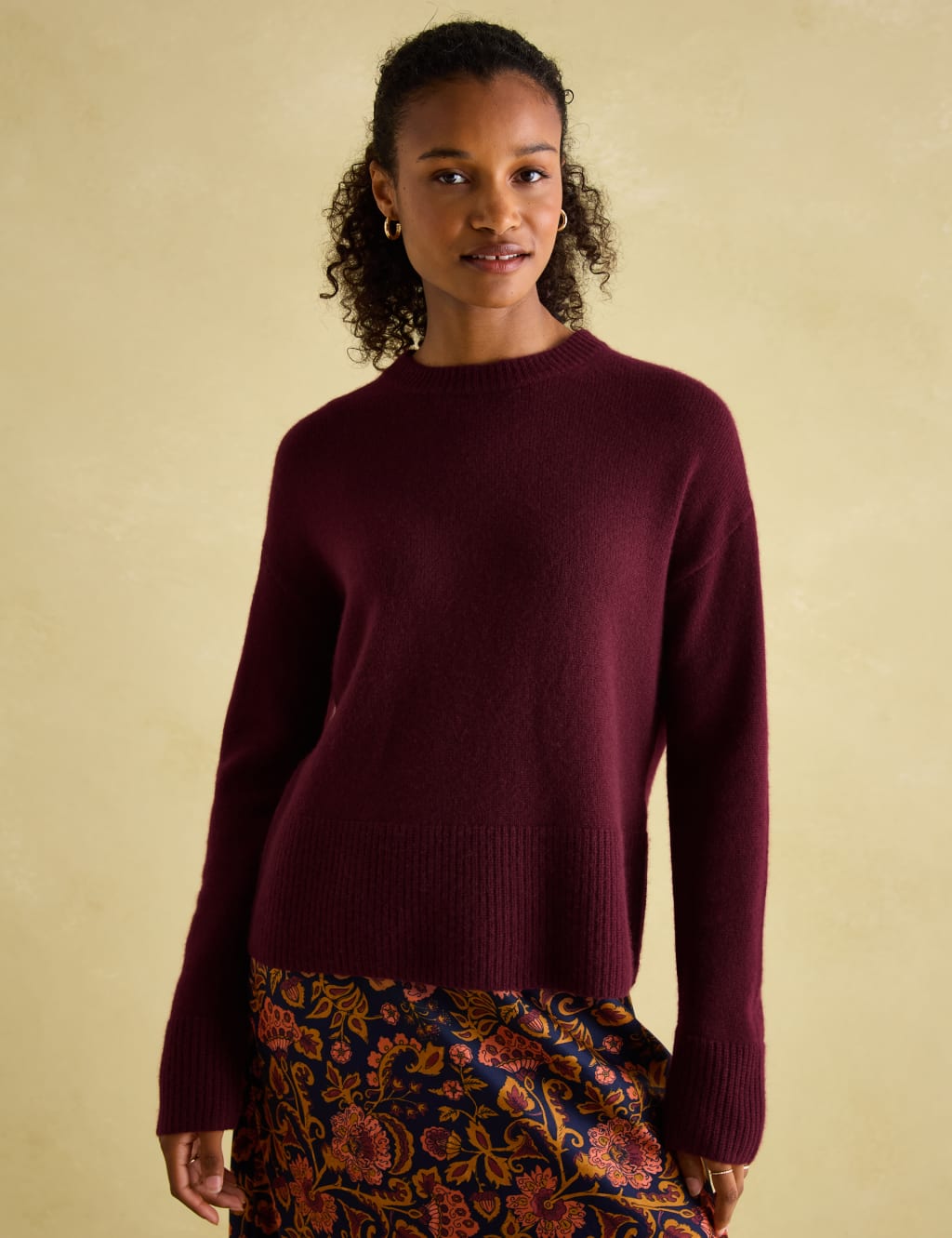 M and s ladies cashmere jumpers outlet