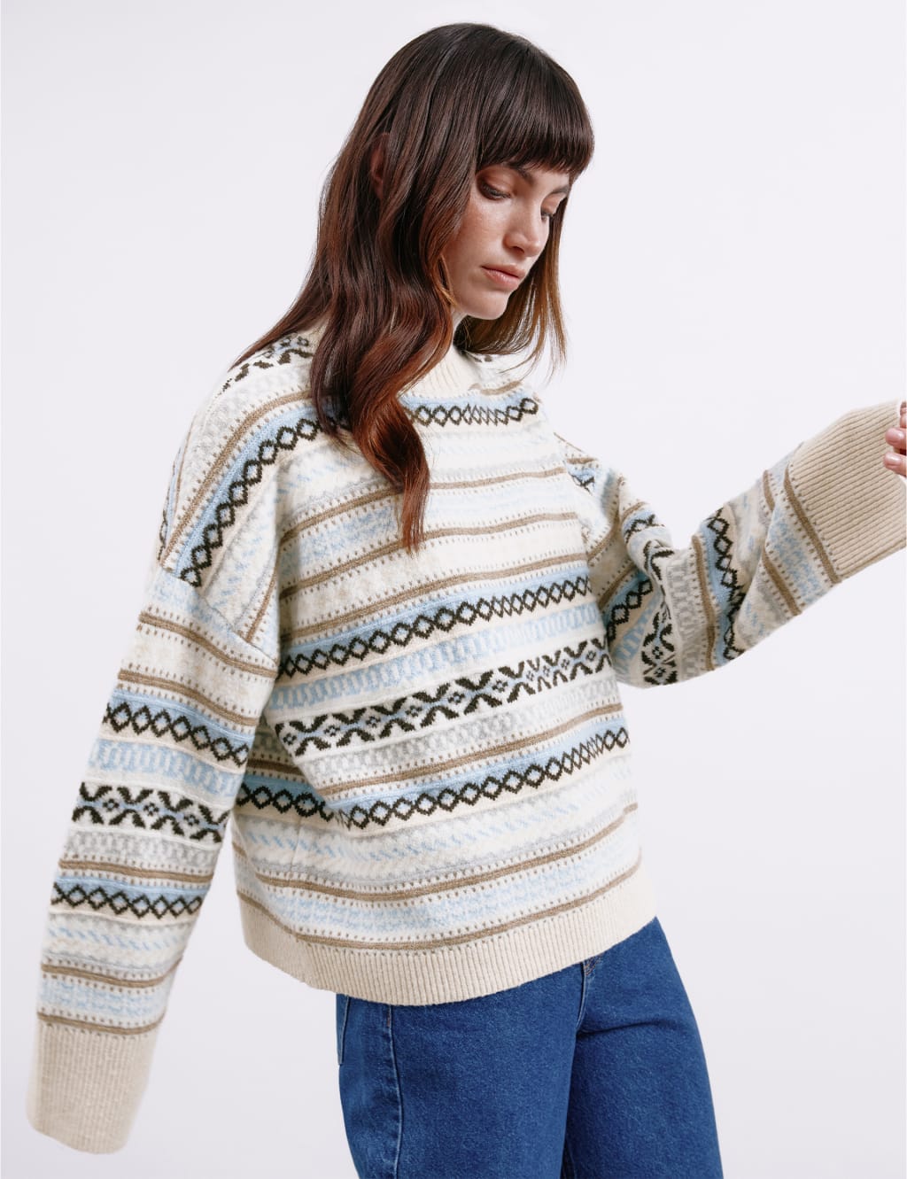 Fair isle jumper marks and spencer online