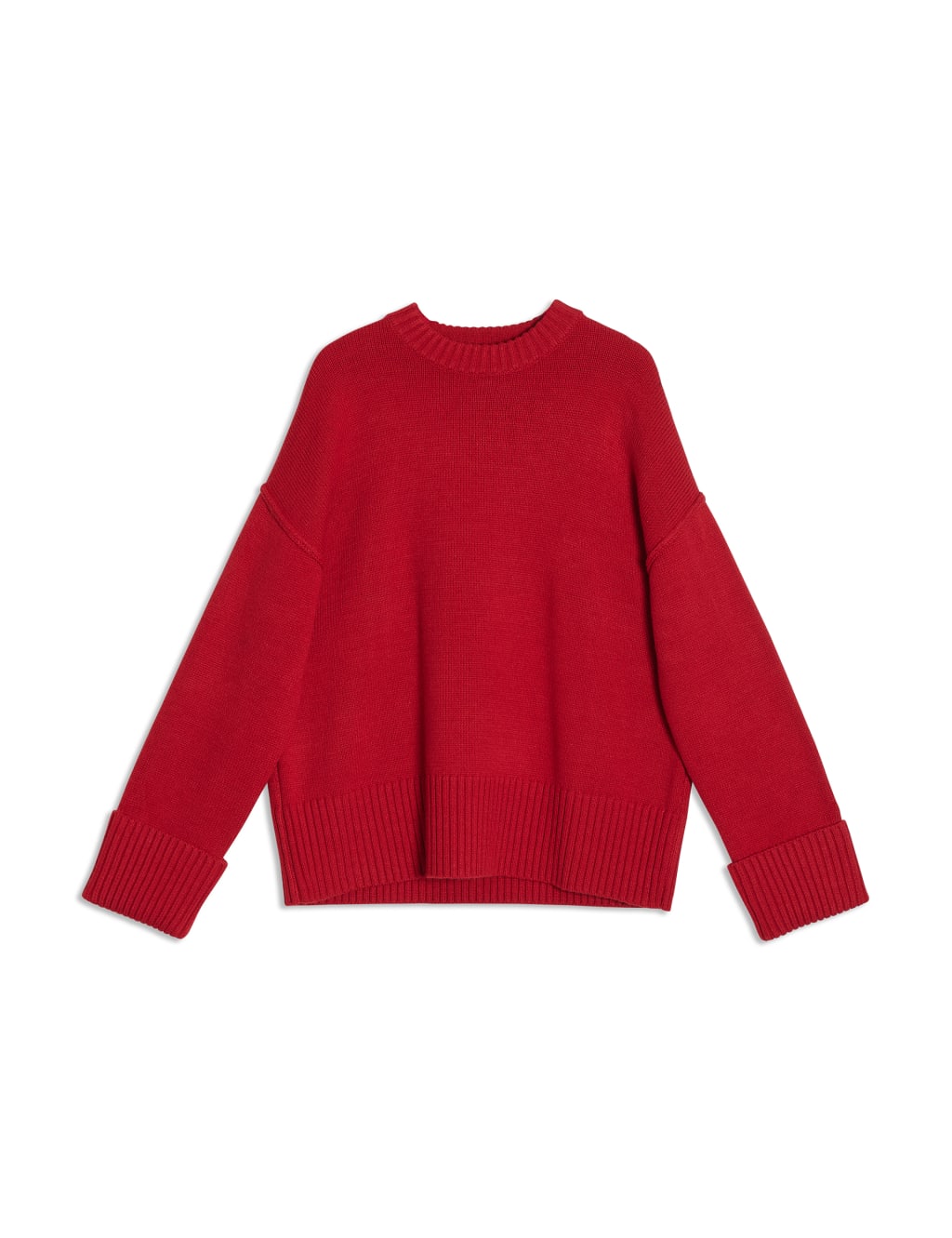 Textured Crew Neck Jumper with Wool 2 of 5