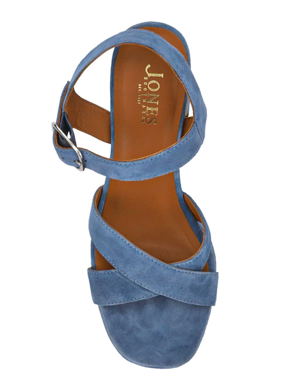 Leather Buckle Ankle Strap Platform Sandals 4 of 7