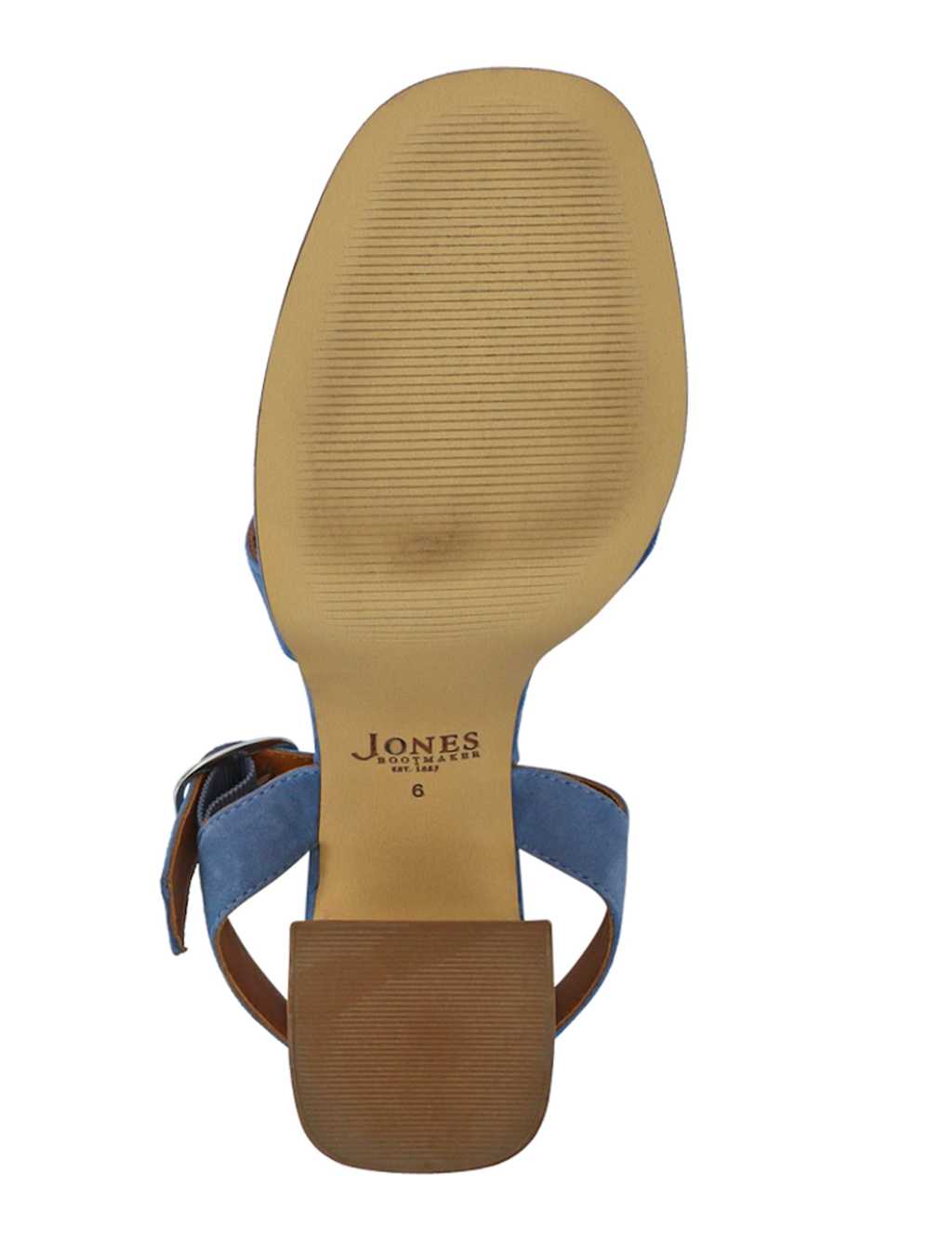 Leather Buckle Ankle Strap Platform Sandals 7 of 7
