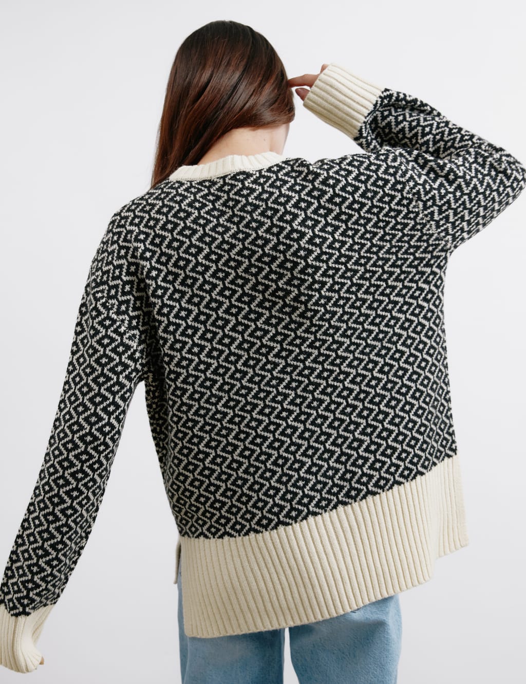 Jacquard Jumper with Wool 5 of 5