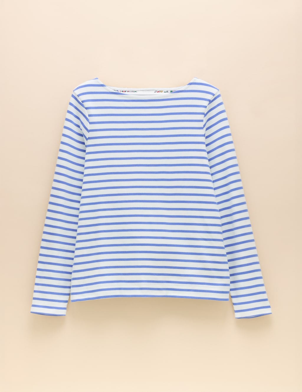 Pure Cotton Floral & Striped Top 2 of 6