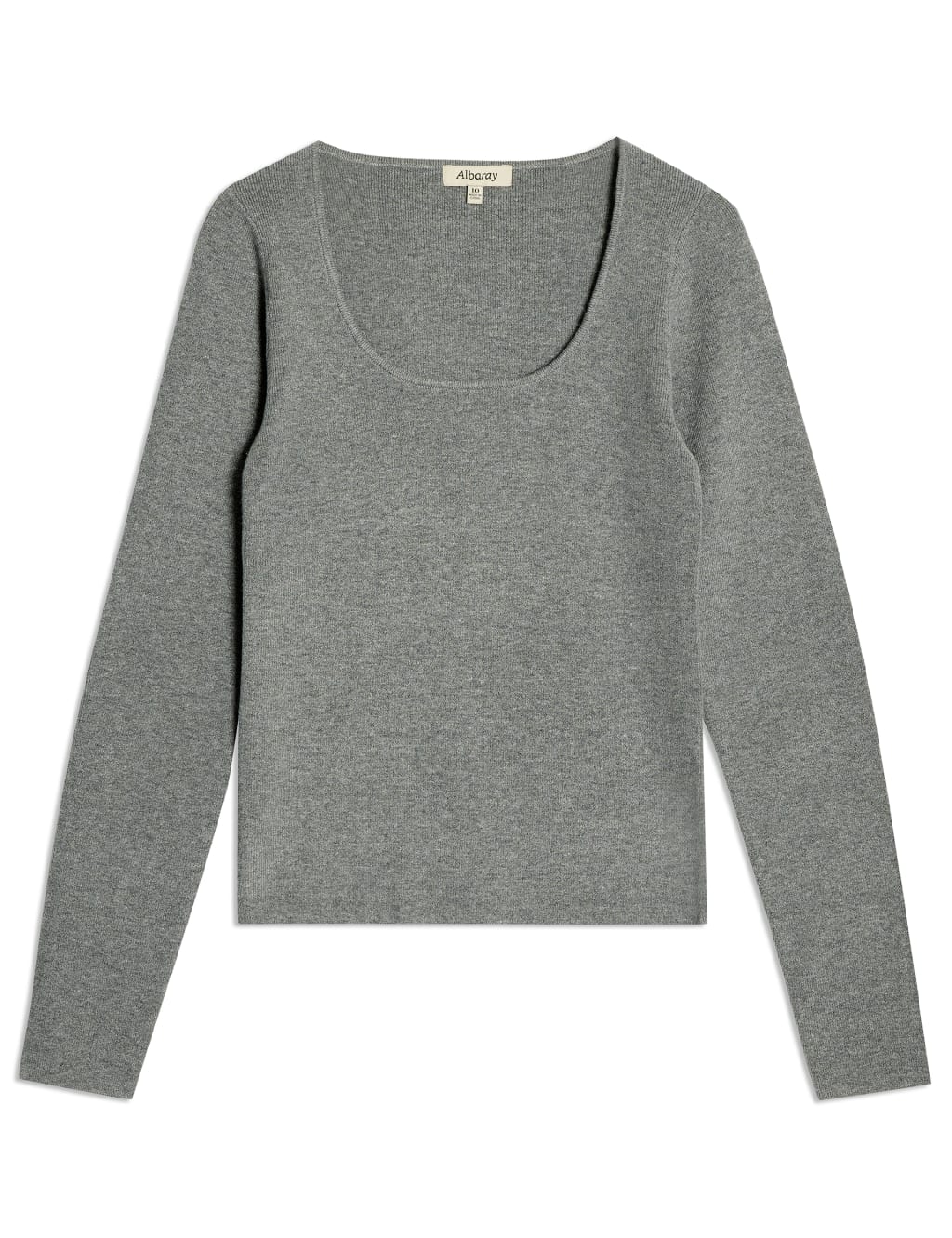 Scoop Neck Knitted Top 2 of 5