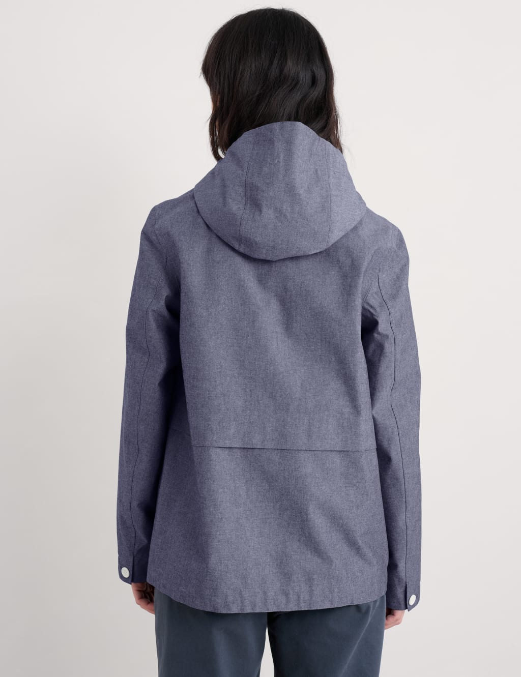 Pure Cotton Hooded Raincoat 3 of 4