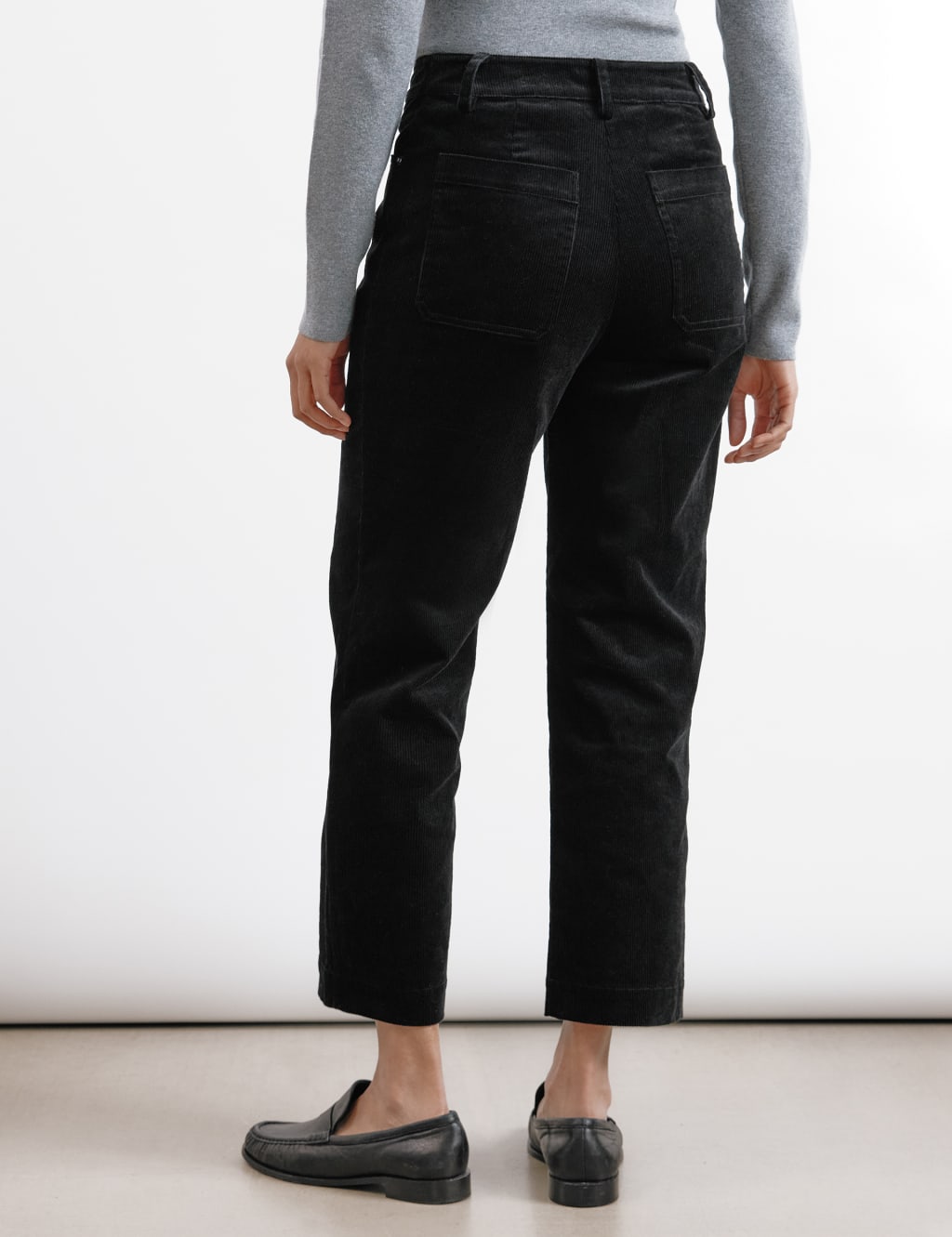 Straight Cropped Trousers main image 0