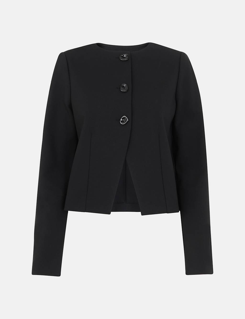 Collarless Short Jacket 2 of 4