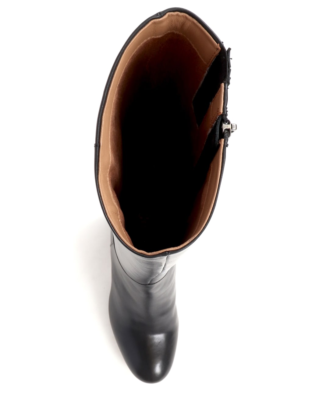 Leather Narrow Fit Knee High Boots 2 of 5