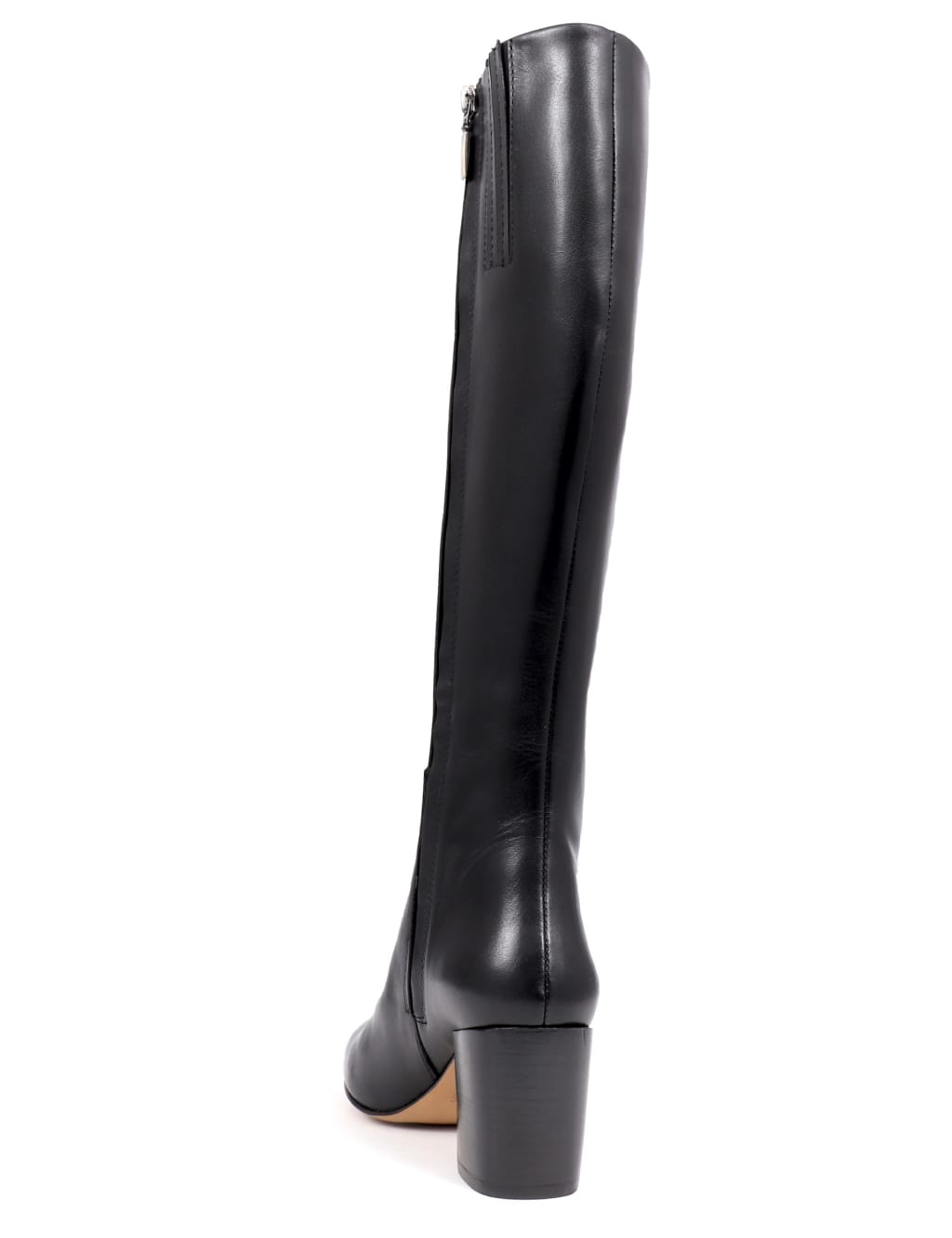 Narrow knee high boots top
