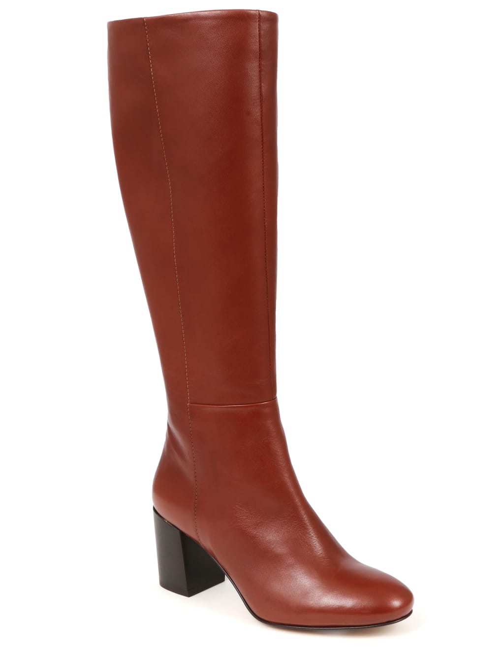 Tan wide fit knee high boots shop