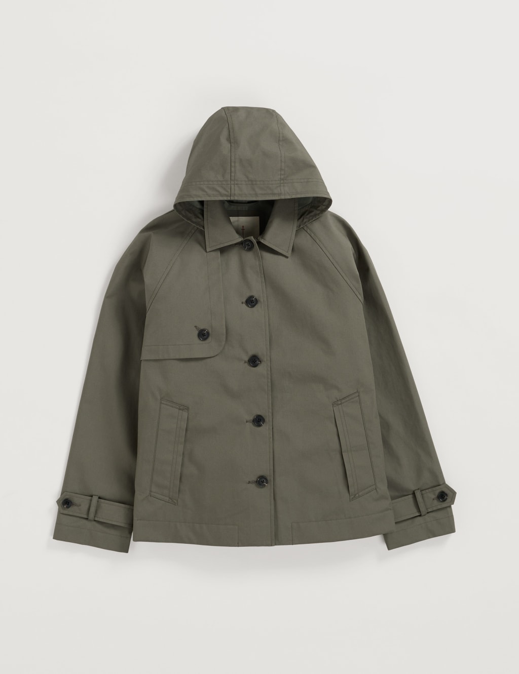 Pure Cotton Hooded Raincoat 2 of 4