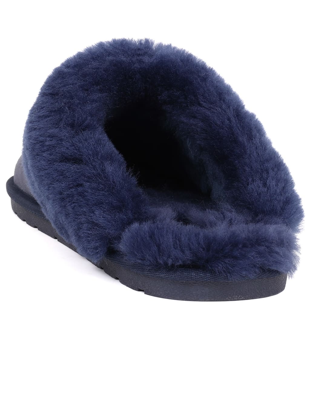 Leather Sheepskin Mule Slippers 6 of 7