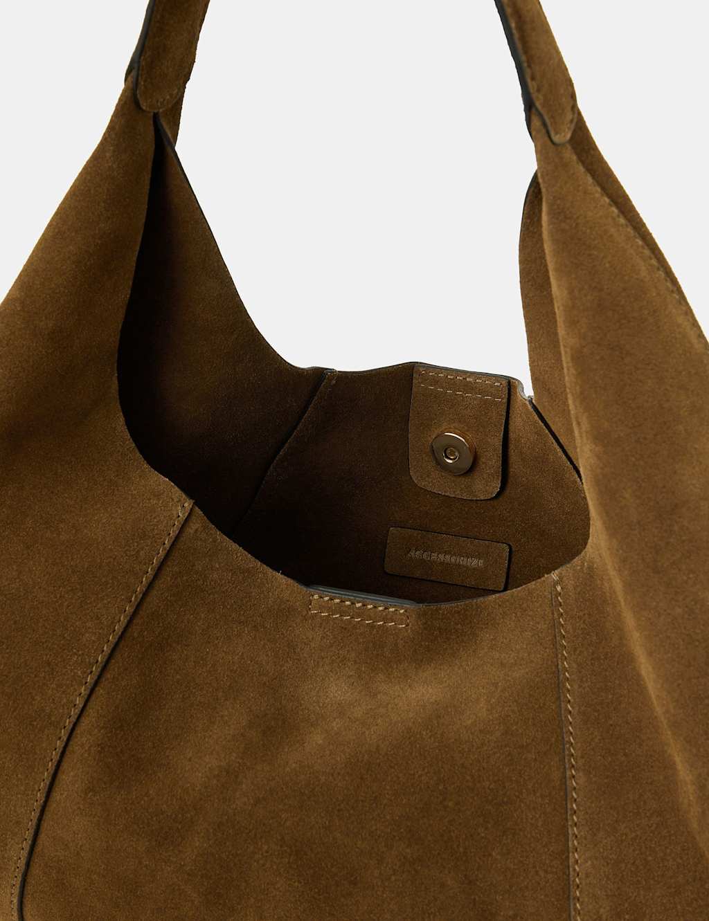 Suede Shoulder Bag 3 of 4