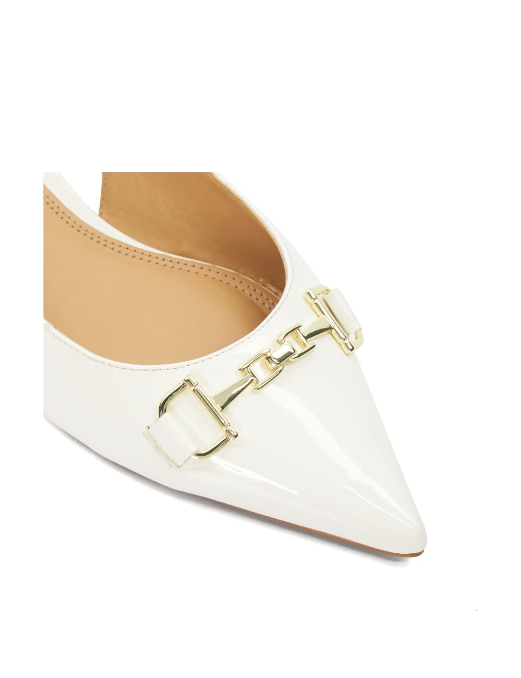 Wide Fit Buckle Flat Slingback Shoes 4 of 5