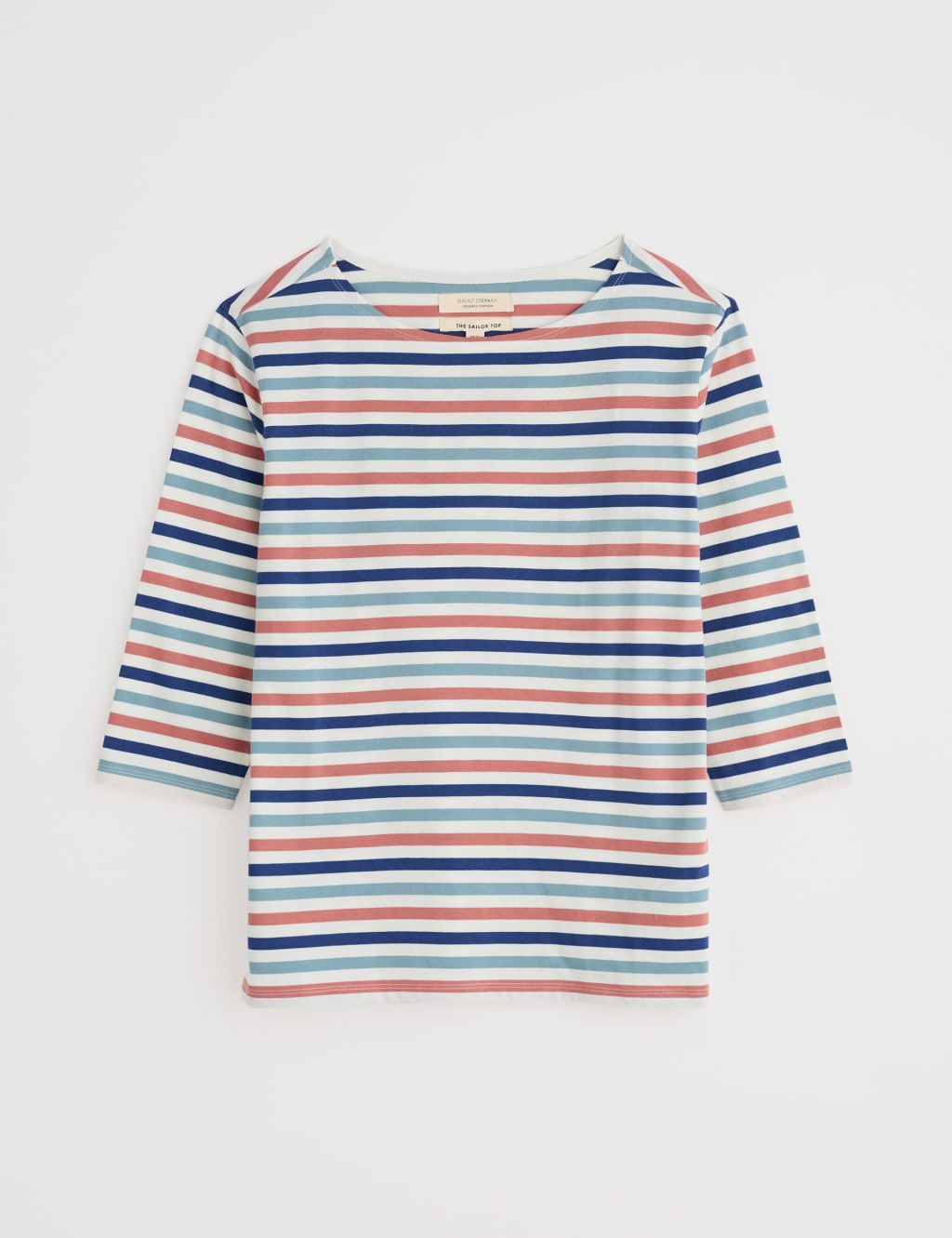 Pure Cotton Striped Relaxed Top 2 of 4