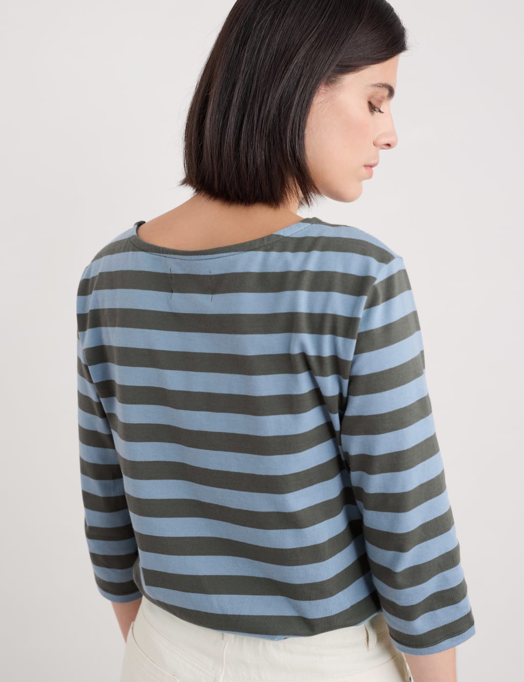 Pure Cotton Striped Top 5 of 5
