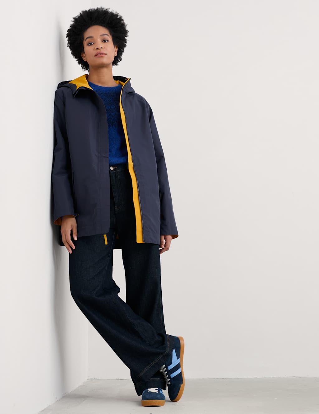 Reversible Hooded Raincoat 1 of 4