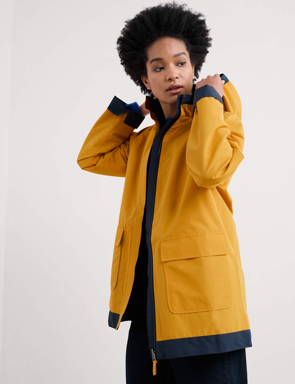Reversible Hooded Raincoat 3 of 4