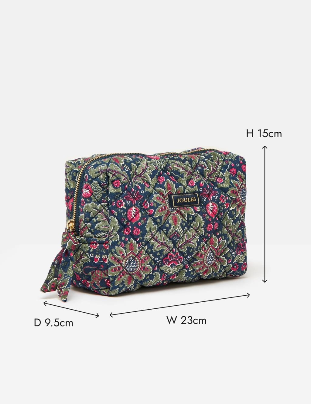 Pure Cotton Floral Cosmetics Bag 6 of 6