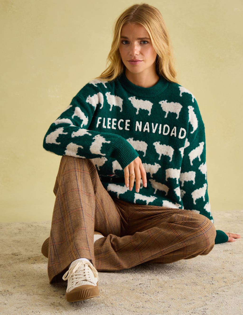 Textured Crew Neck Jumper 4 of 7