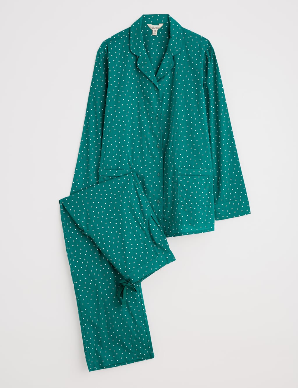 Pure Cotton Polka Dot Pyjamas 2 of 4