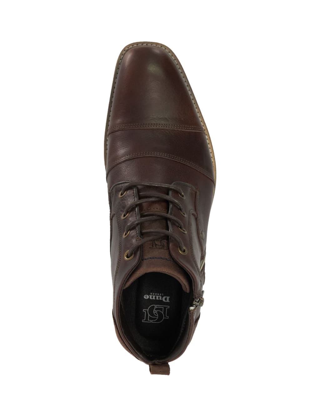 Leather Side Zip Casual Boots 6 of 6