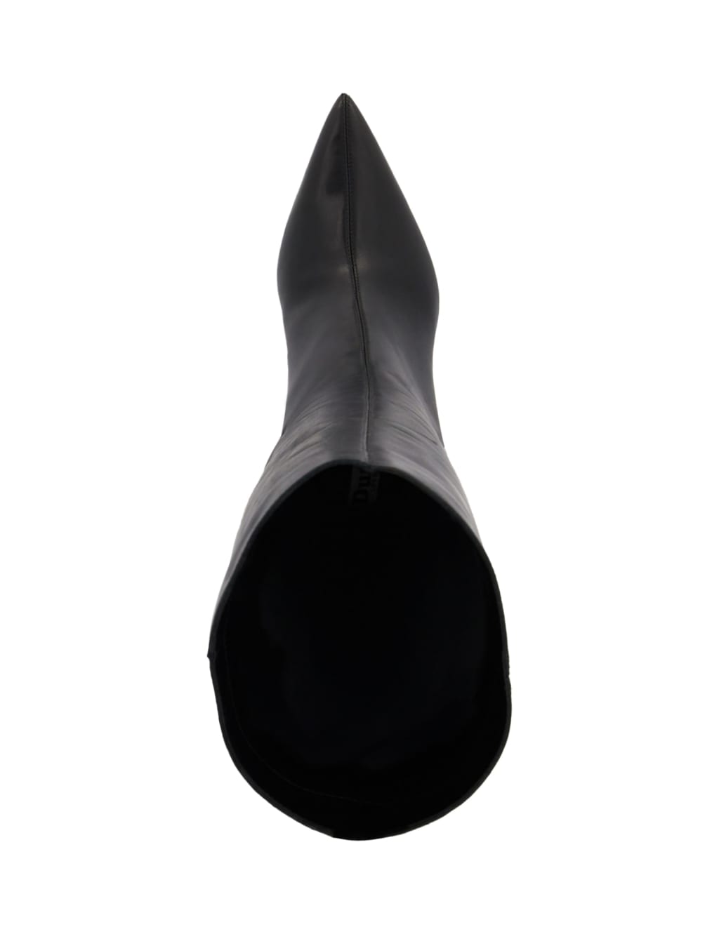 Wide Fit Leather Kitten Heel Knee High Boots 2 of 4