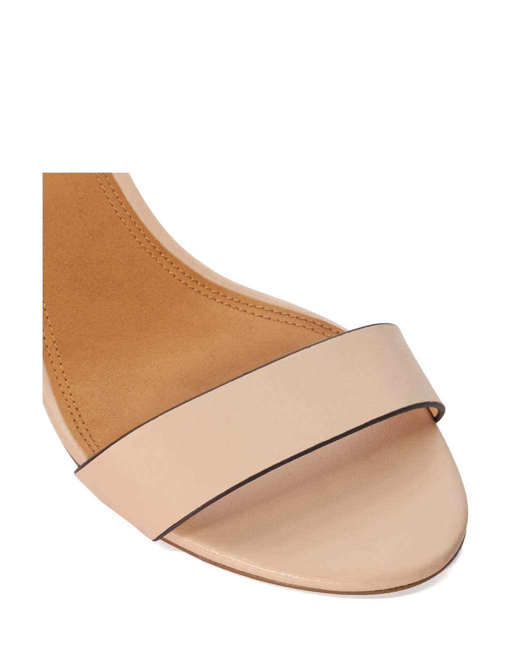 Wide Fit Leather Block Heel Strappy Sandals 5 of 5