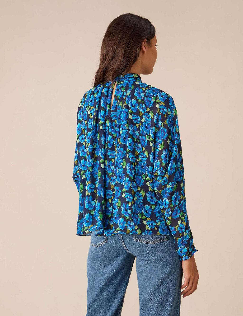 Floral High Neck Blouse | RO&ZO | M&S