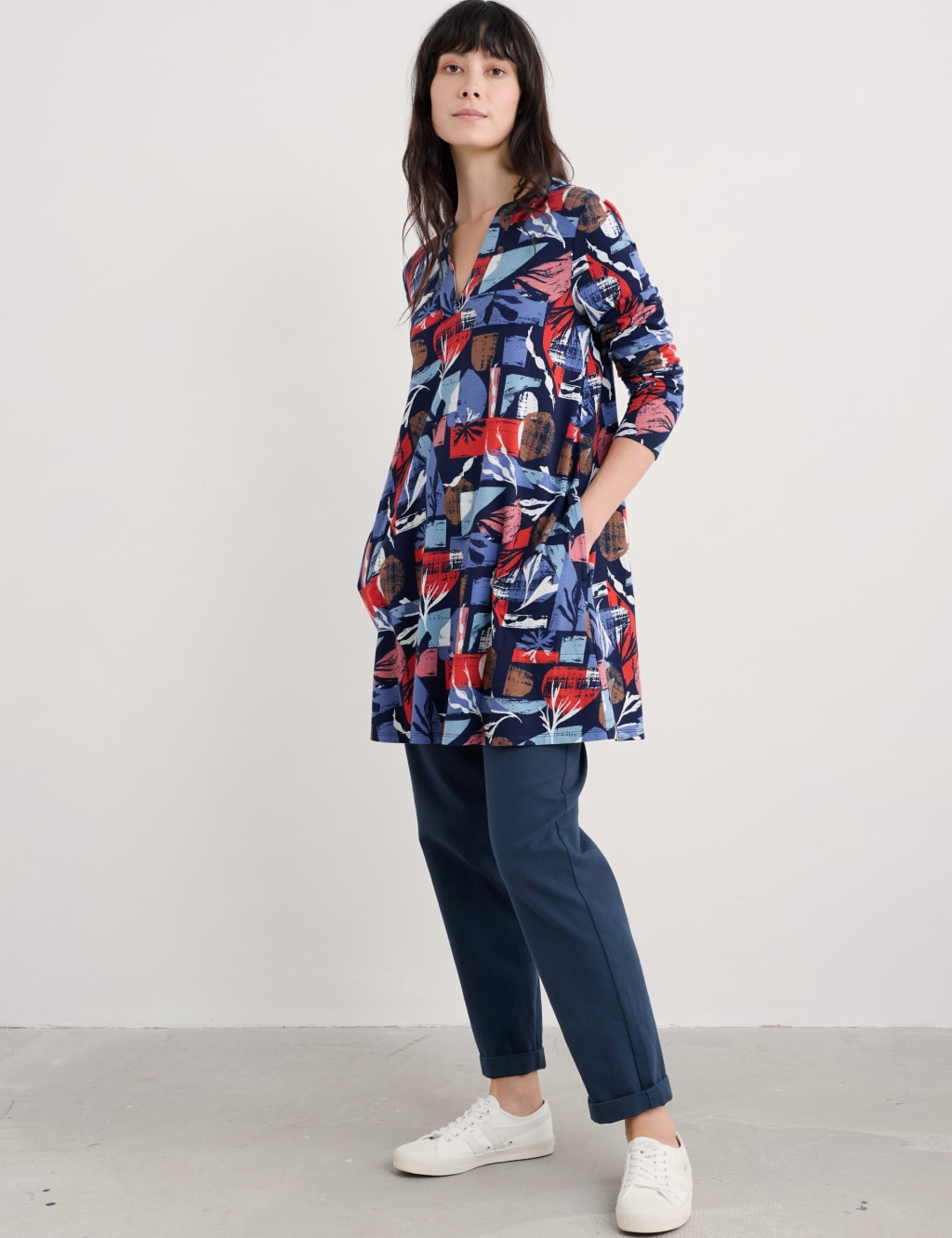 Cotton Rich Geometric Tunic 3 of 4