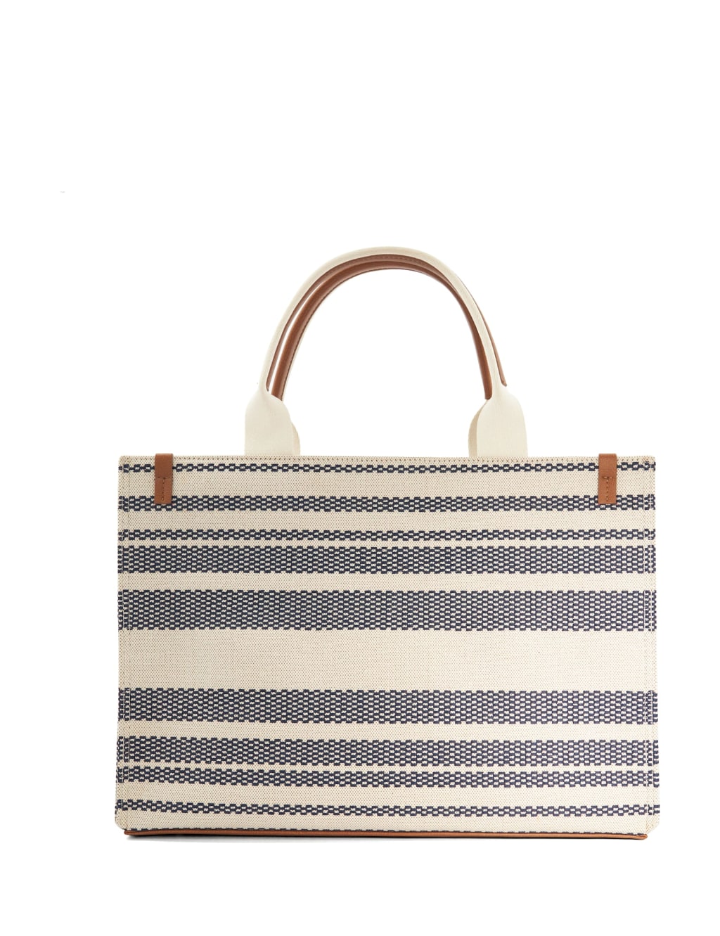 Striped Canvas Tote Bag Dune London M S