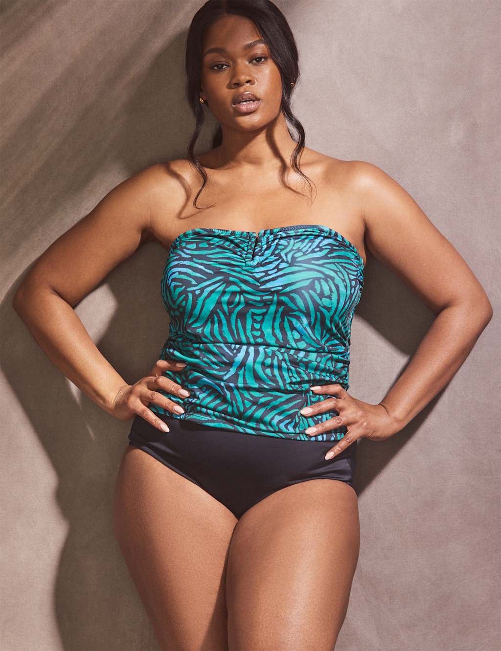 High Waisted Tankini Bottoms 3 of 4