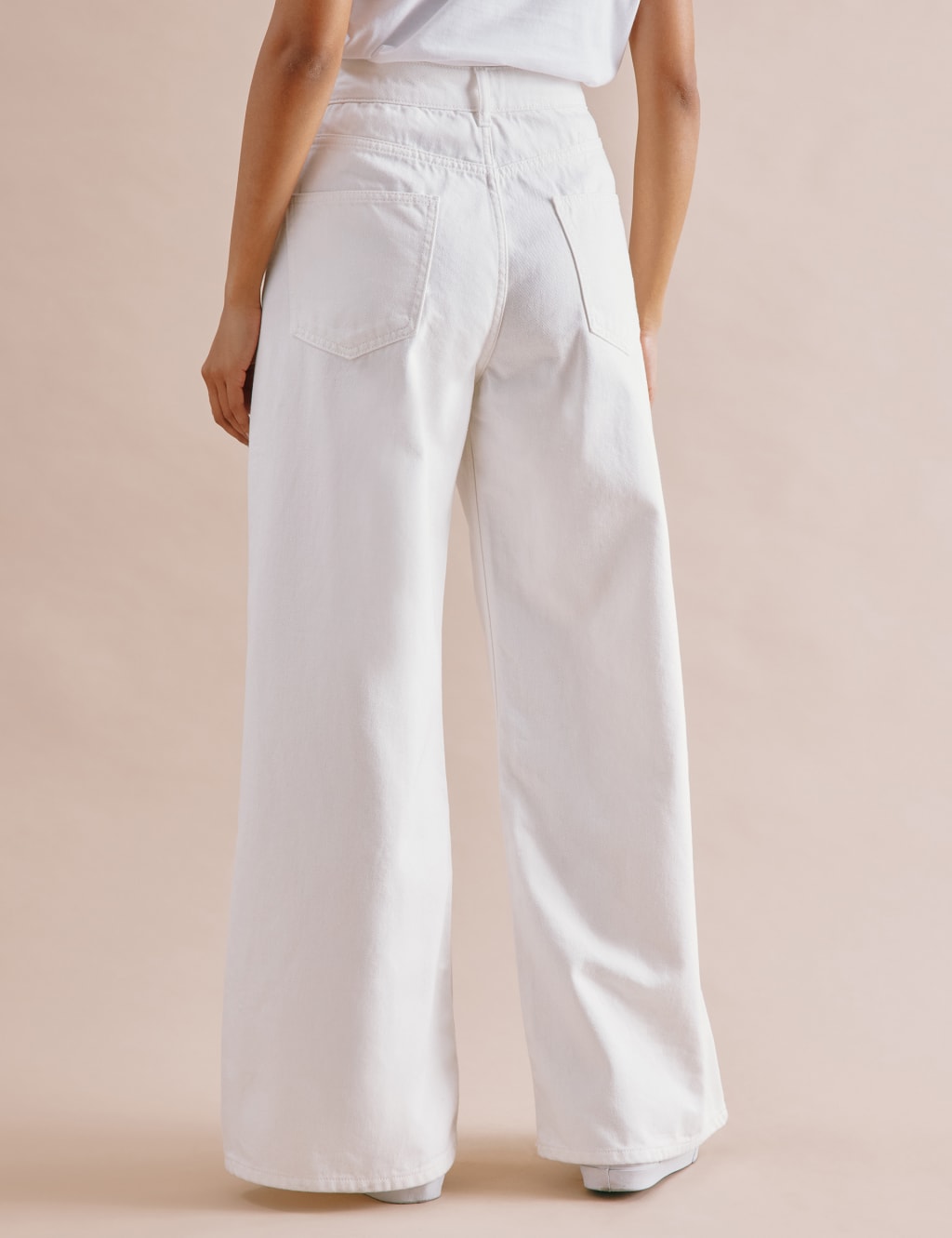 Mid Rise Wide Leg Jeans 4 of 5