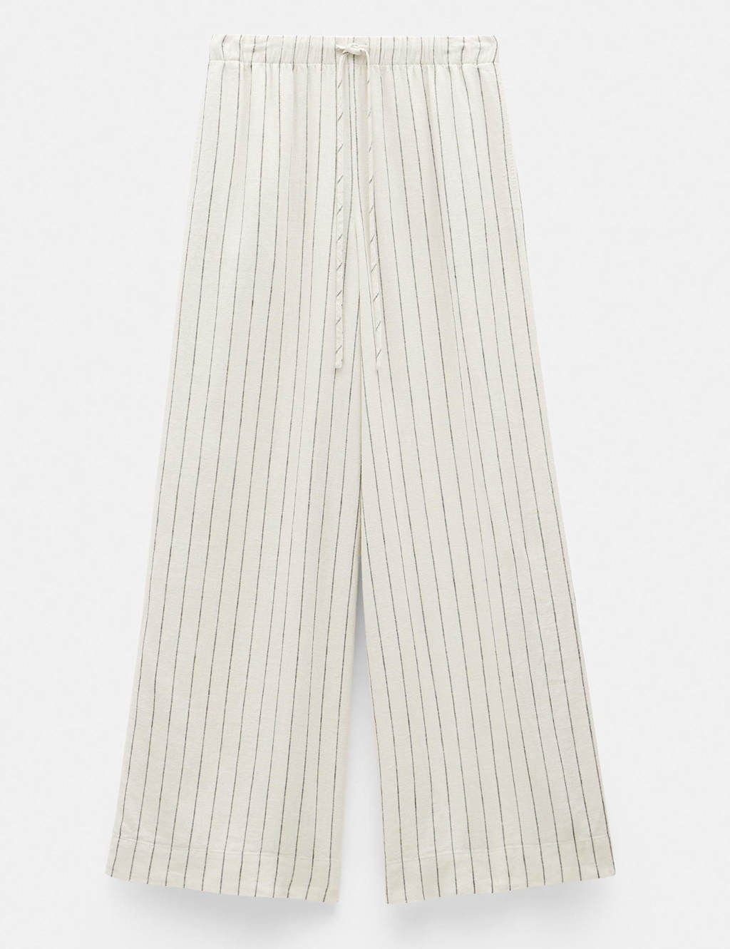 Linen Blend Wide Leg Trousers 2 of 5