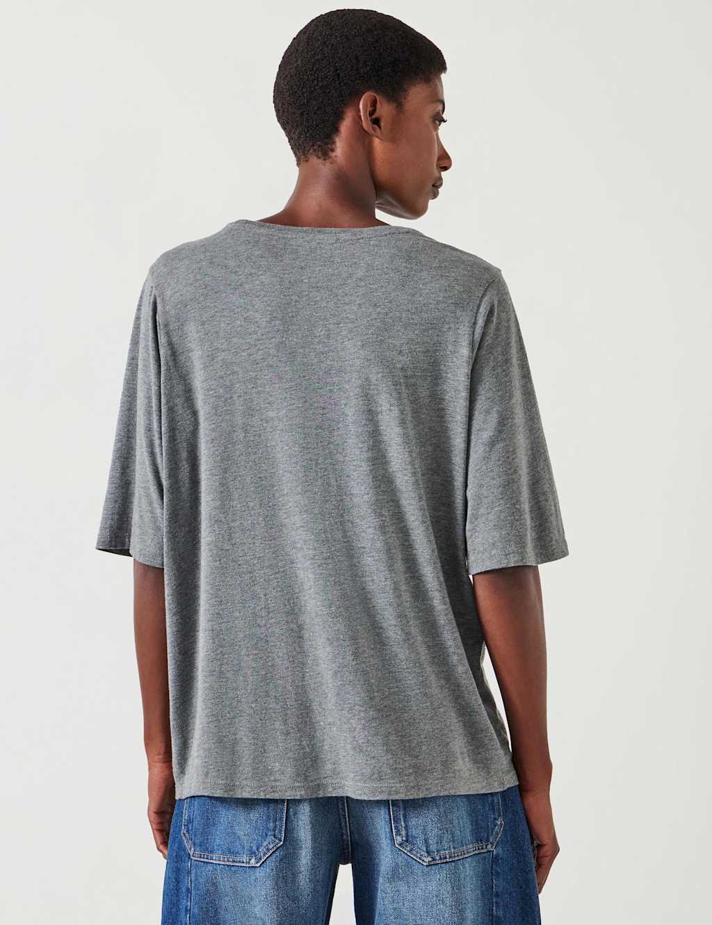 Cotton Rich Crew Neck T-Shirt 5 of 5