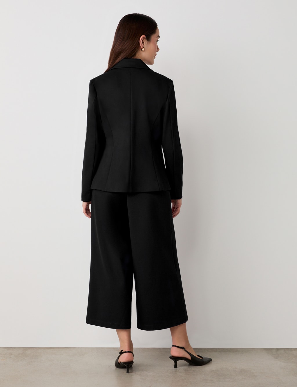 Ponte Jersey Single Breasted Blazer 2 of 5