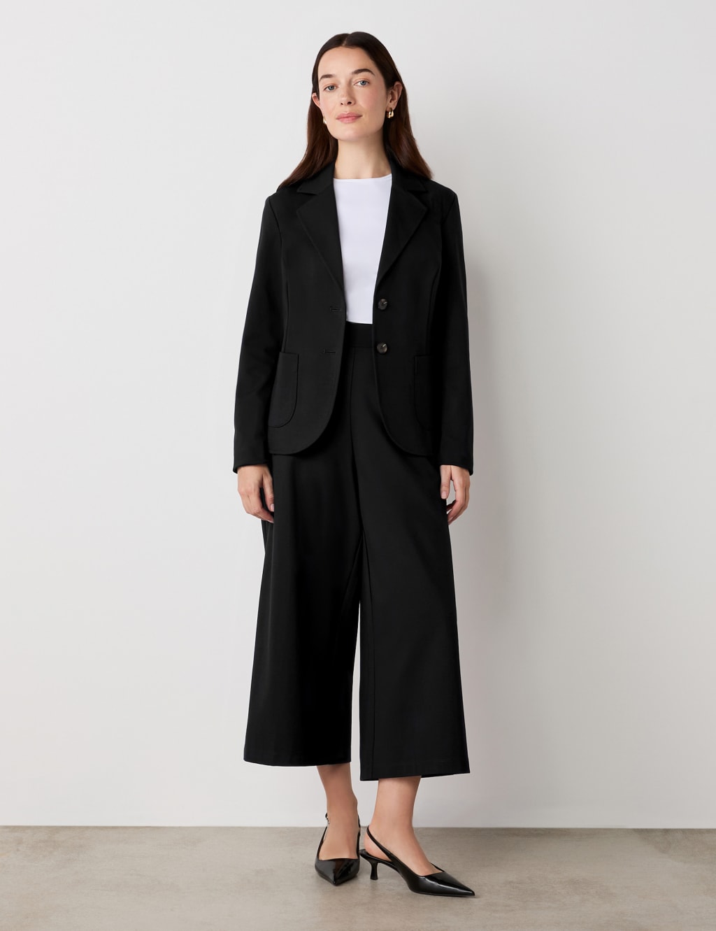 Ponte Jersey Single Breasted Blazer 3 of 5