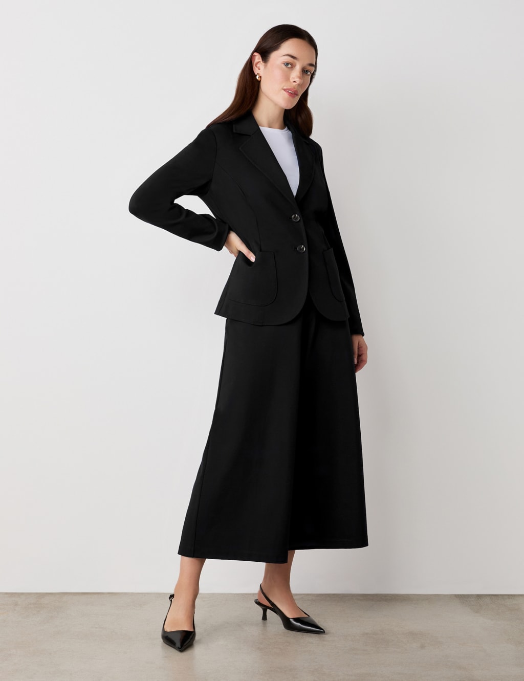 Ponte Jersey Single Breasted Blazer 5 of 5