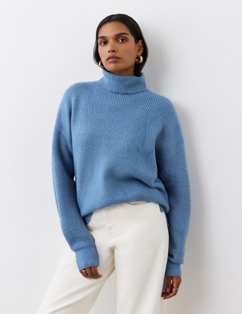 Roll Neck Split Hem Jumper 4 of 4