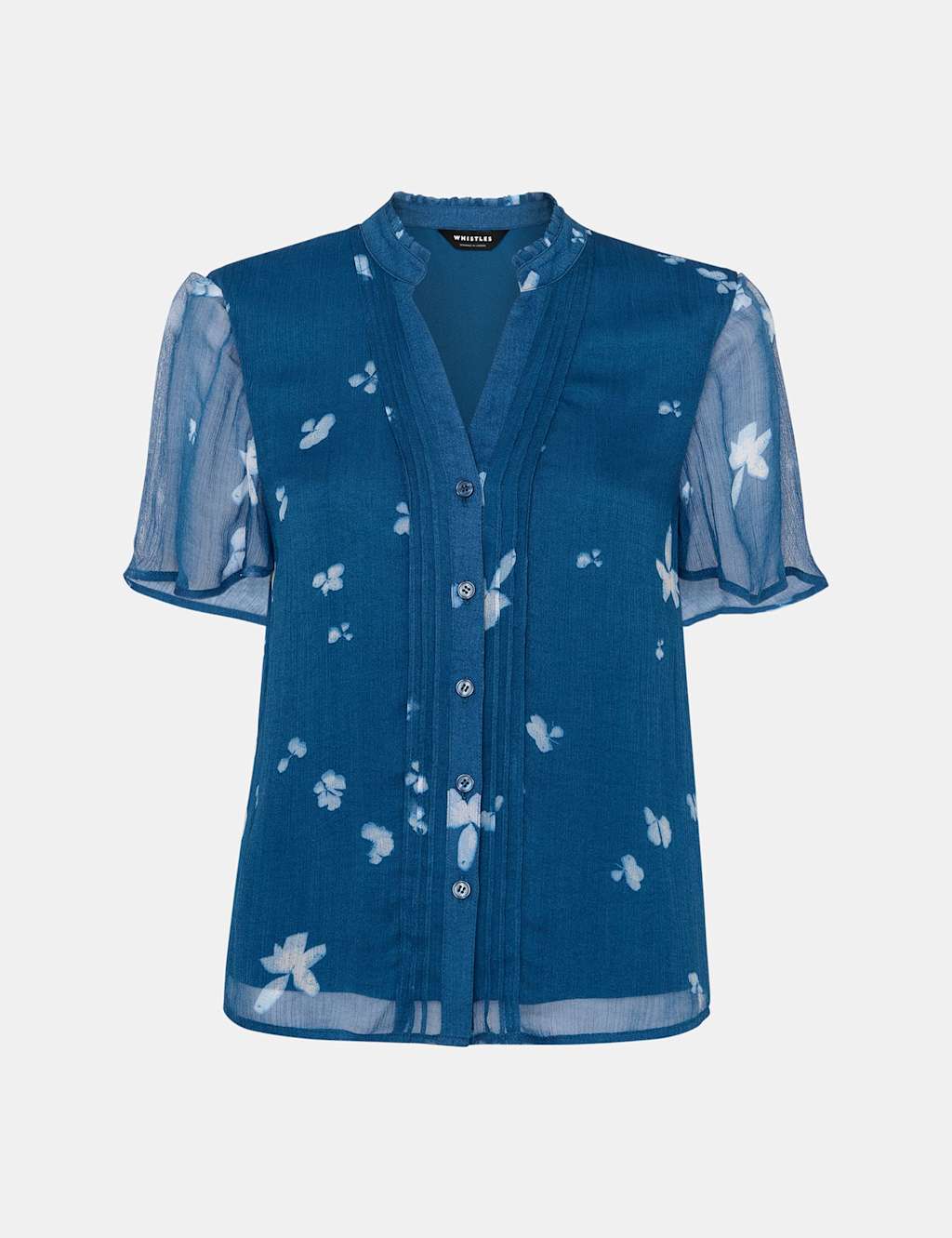 Floral V-Neck Blouse 2 of 4