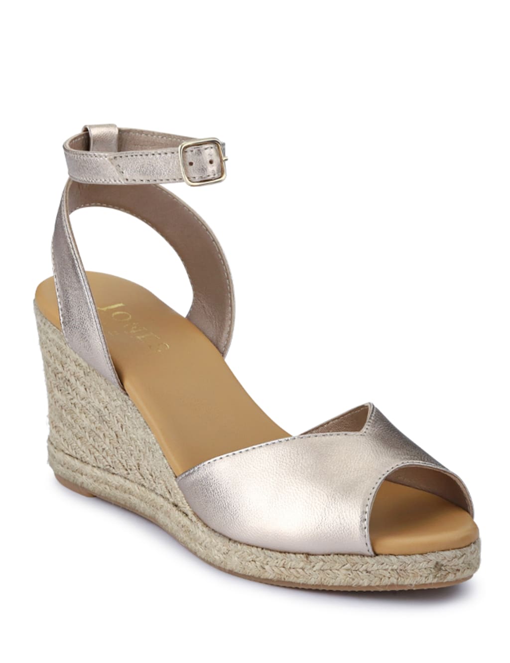 Leather Wedge Espadrilles 4 of 7