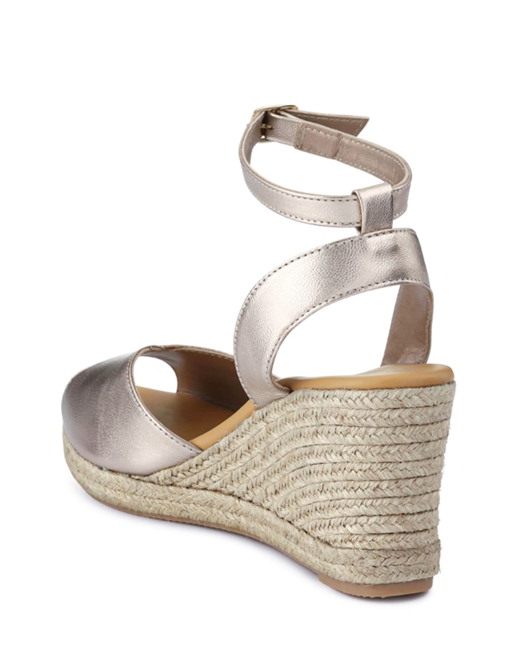 Leather Wedge Espadrilles 6 of 7